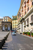 Fototapeta Niebo - Italian city Naples