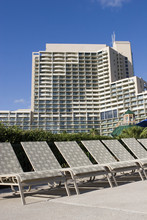 Deck Chairs At The Orlando World Center Marriott Florida