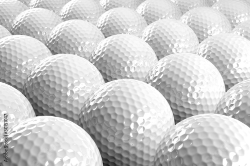 Board z aluminiowym obramowaniem Piłki golfowe