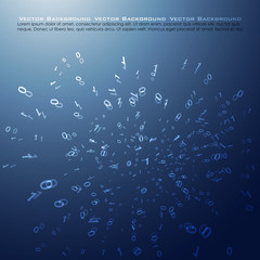 abstract binary background