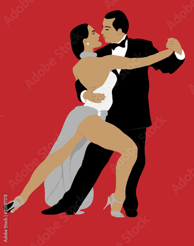 Fotoboard na płycie Czerwone tango