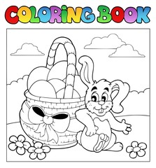 Sticker - Coloring book with Easter theme 2