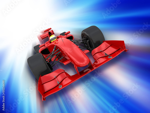 Nowoczesny obraz na płótnie Formula one car