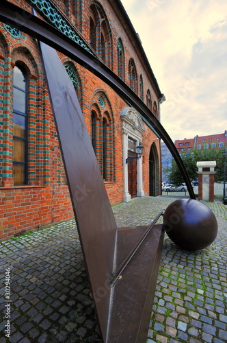 Fotoboard na płycie Ksiecia msciwoja ii, szczecin, województwo zachodniopomorskie,