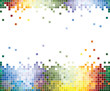 Colorful Pixel Abstract background