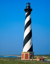 Cape Hatteras Lighthouse Before It Was Moved