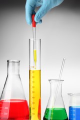 Wall Mural - chemical drop