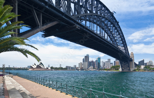 Obraz na płótnie canvas dwuczęściowy "dyptyk" Sydney Harbour Bridge