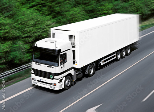 Fotografia  LKW in Bewegung 2