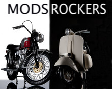 Mods Rockers Bike And Vespa