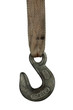 old tow rope and hook