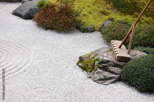 A Rake In Japanese Garden Buy This Stock Photo And Explore Similar Images At Adobe Stock Adobe Stock
