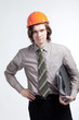 © Ulia Koltyrina - Young handsome builder