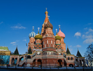 Cathedral of Basil the blessed, Moscow, Russia