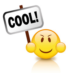 Sticker - Cool emoticon