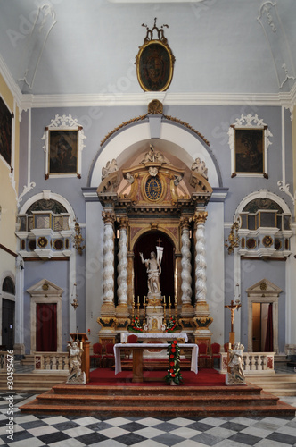 Plakat na papierze fotorealistycznym Kościół klasztoru Franciszkanów w Dubrowniku