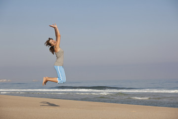 Wall Mural - Jumping