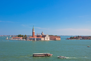 Canvas Print - Seaview from The Doge's Palace, Venice