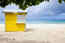 Beach Hut In Barbados