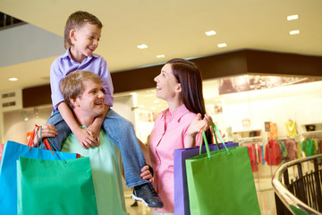 Canvas Print - Shoppers