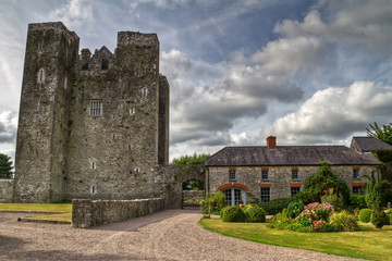 Wall Mural - Barryscourt Castle in Ireland - Co. Cork