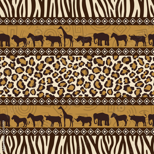 afrykanski-styl-wzor-z-dzikich-zwierzat