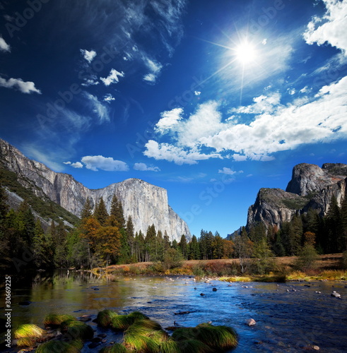 Plakat na papierze fotorealistycznym Yosemite