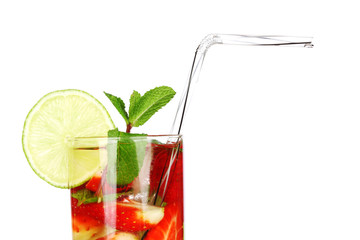 Poster - strawberry mojito