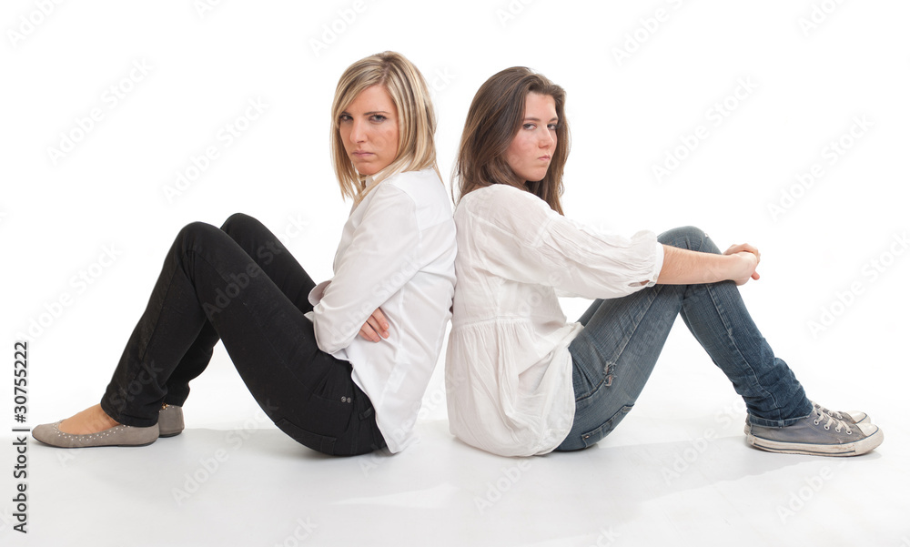 Angry friends Stock Photo | Adobe Stock
