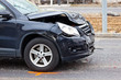 Blechschaden bei Autounfall