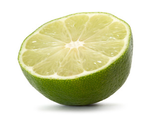 Sticker - half of fresh lime