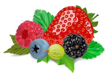 summer berries