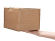 © vadim yerofeyev - man's hand with cardboard box