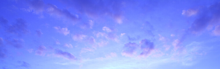blue sunset