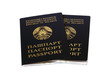 © Виталий Бурлаков - republic of Belarus a pair of passports isolated over white
