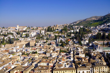 Sticker - Albaicin - Altstadt von Granada - Analusien - Spanien