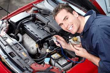 Wall Mural - Auto mechanic