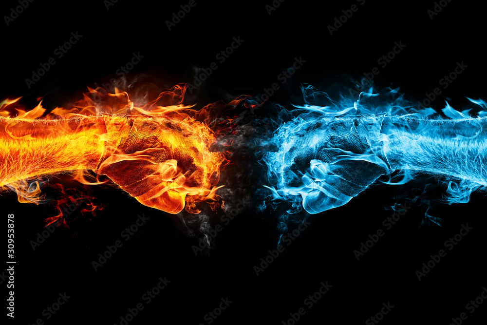 Foto firefist vs icefist