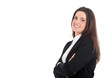 © Minerva Studio - Portrait of a smiling businesswoman isolated on white