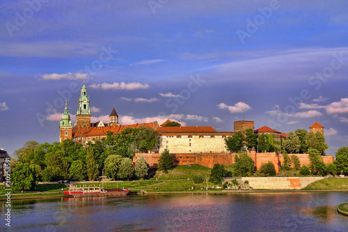 Board z aluminiowym obramowaniem Zamek wawel