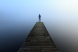 Fototapeta Sawanna - Looking into the fog