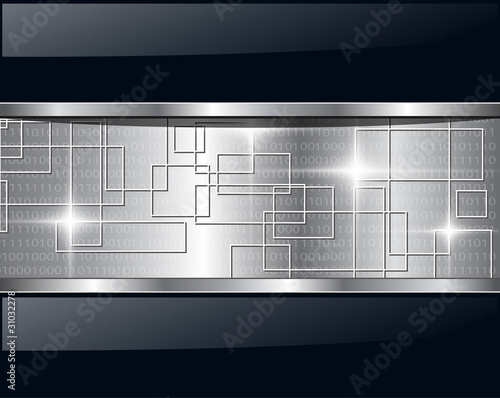 Abstract background technology silver.