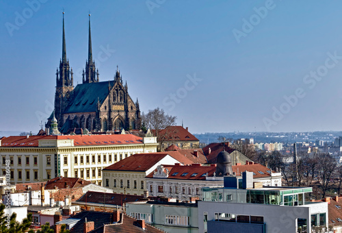 Valokuvatapetti St. Peter and Paul Church In Brno