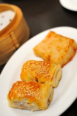 Poster - Closeup of Chinese pastry