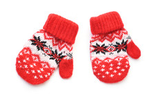 Pair Of Red Mittens