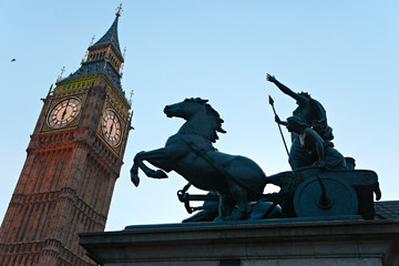 Wall Mural - Big Ben Tower, London.