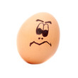 Egg head, angry