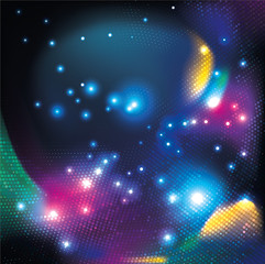 Poster - Abstract mosaic background.