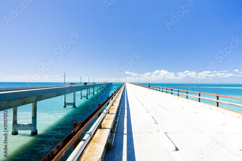 Valokuva road bridges connecting Florida Keys, Florida, USA