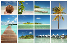 Paradise Tropical Island Concept